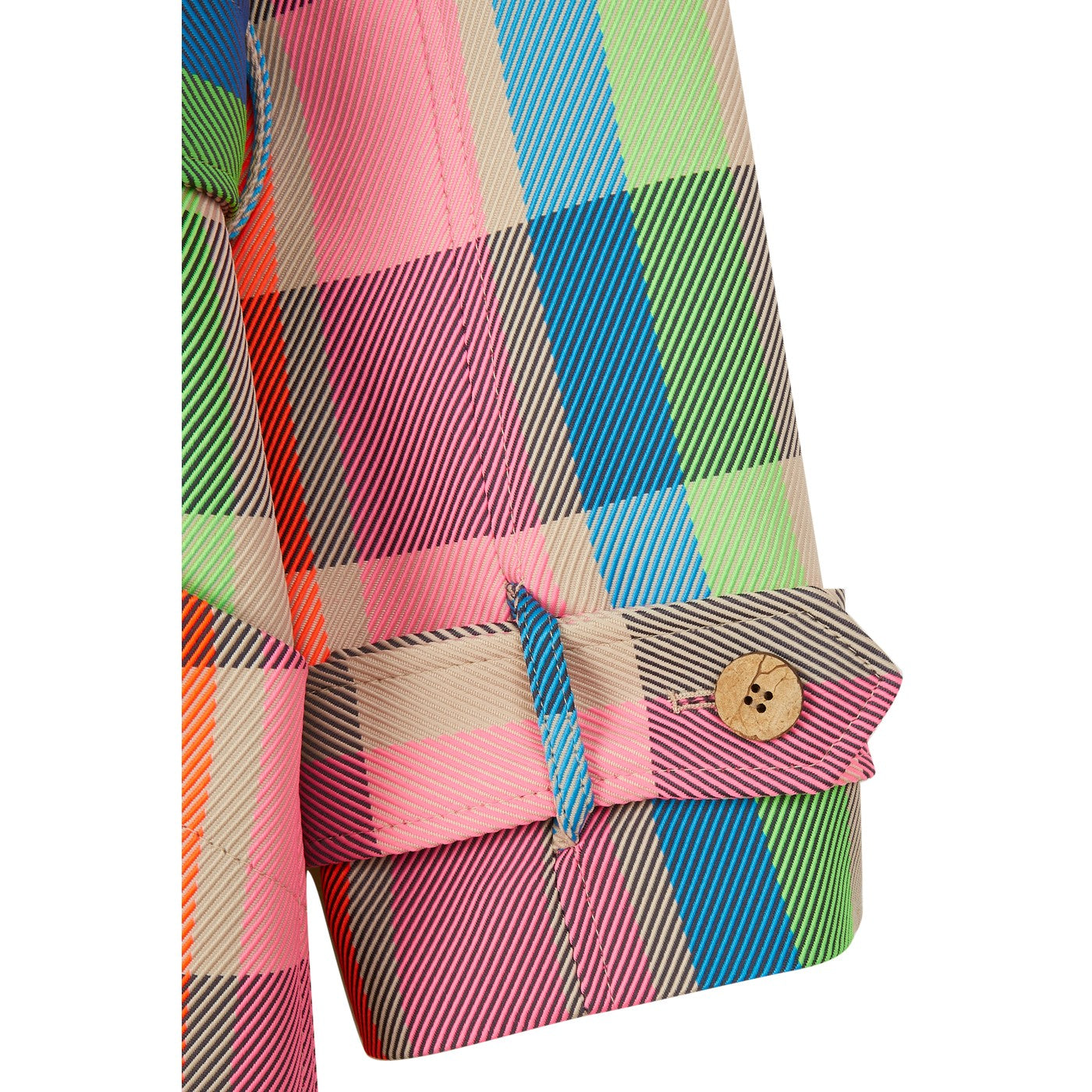 Manteau Neon Check Trench