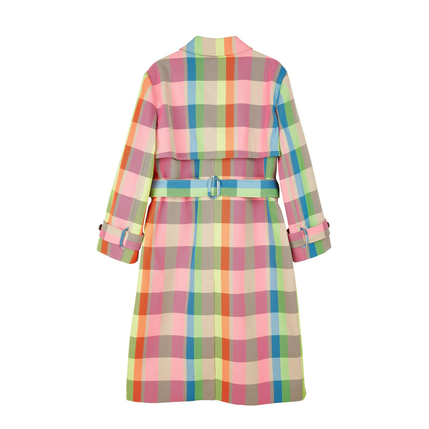 Manteau Neon Check Trench