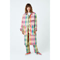 Manteau Neon Check Trench