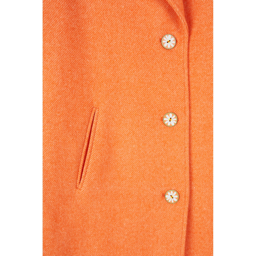 Manteau Wool Single-Breasted