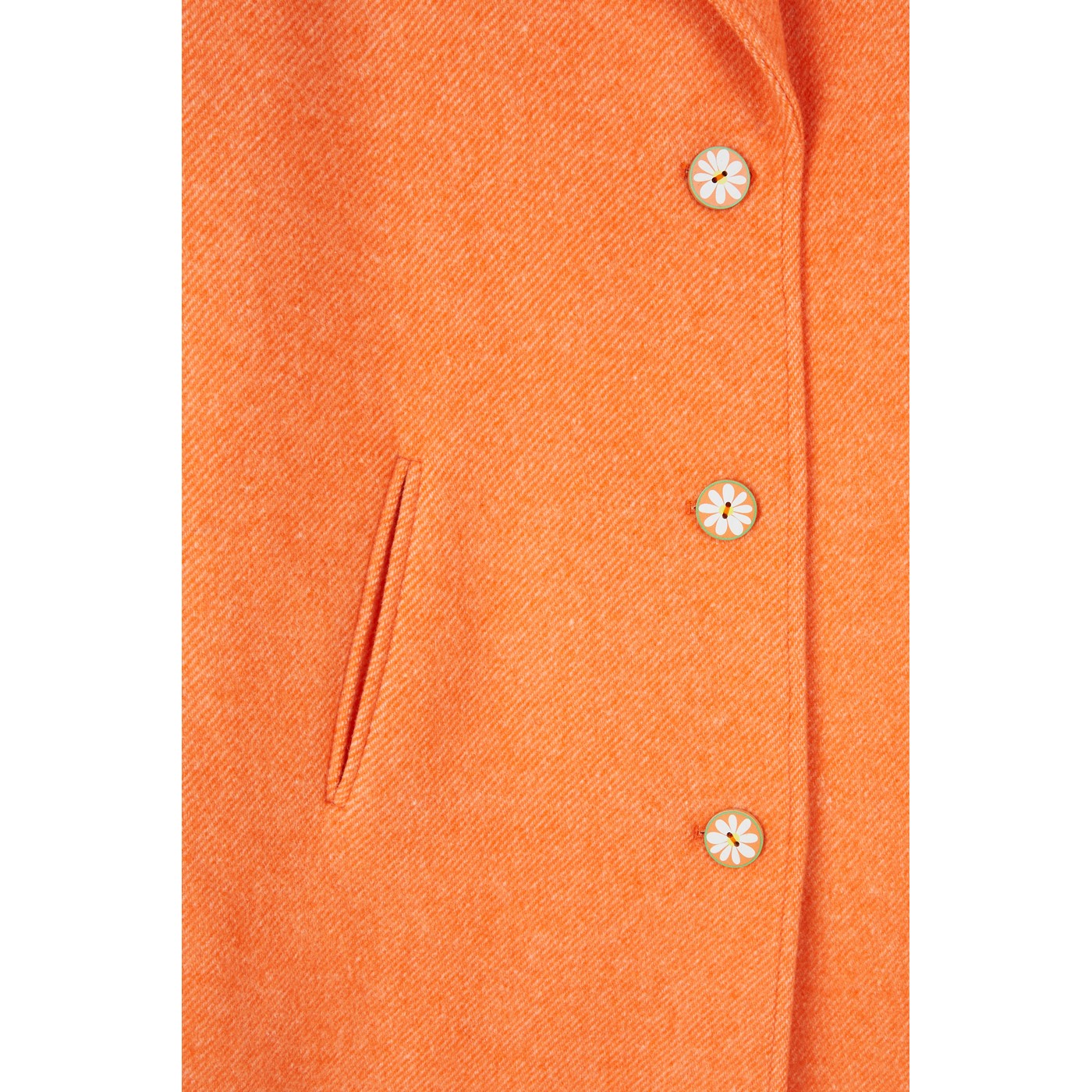 Manteau Wool Single-Breasted