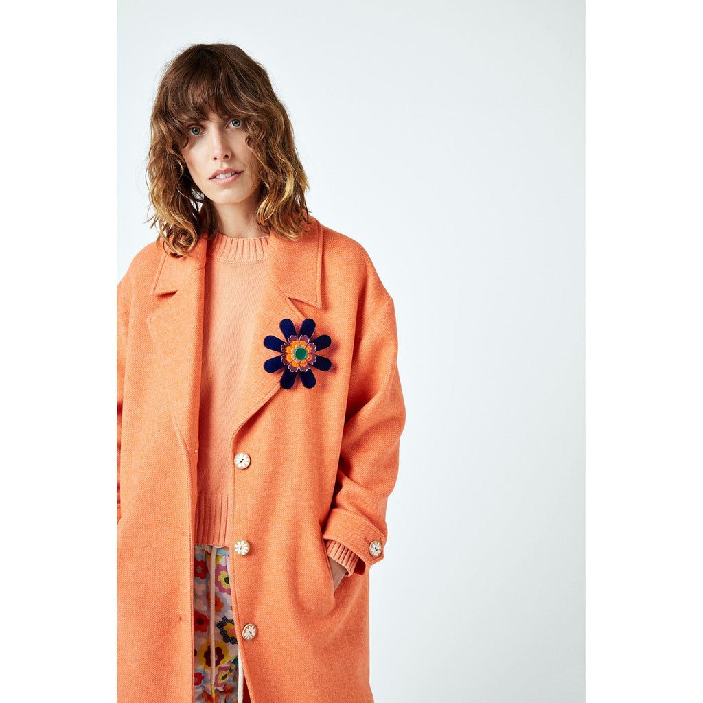 Manteau Wool Single-Breasted