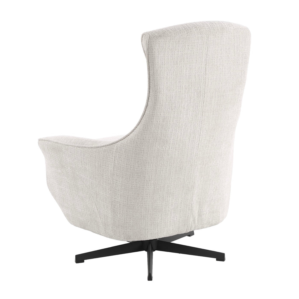 Cochyre - Fauteuil Relax Électrique Rotatif 1 Place - Tissu Gris