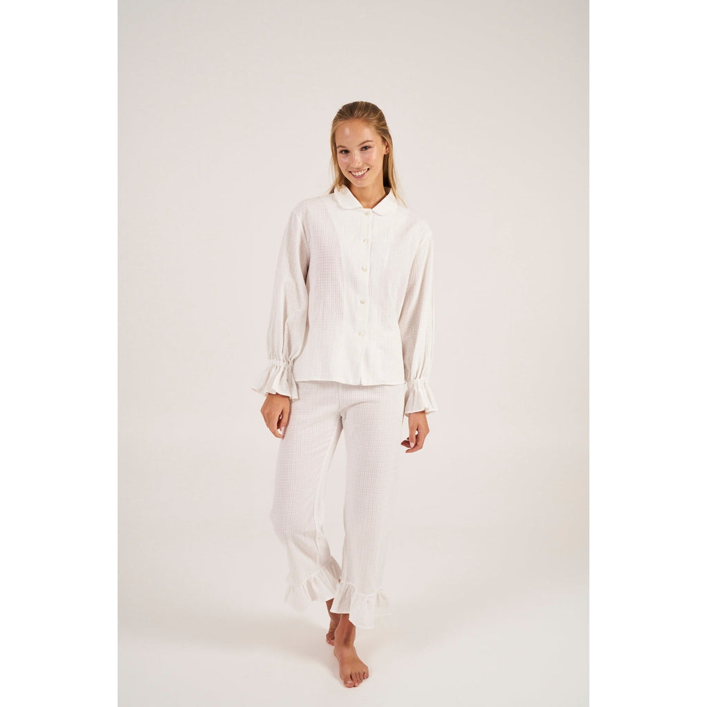 Chemise Long Cocoon - Blanc
