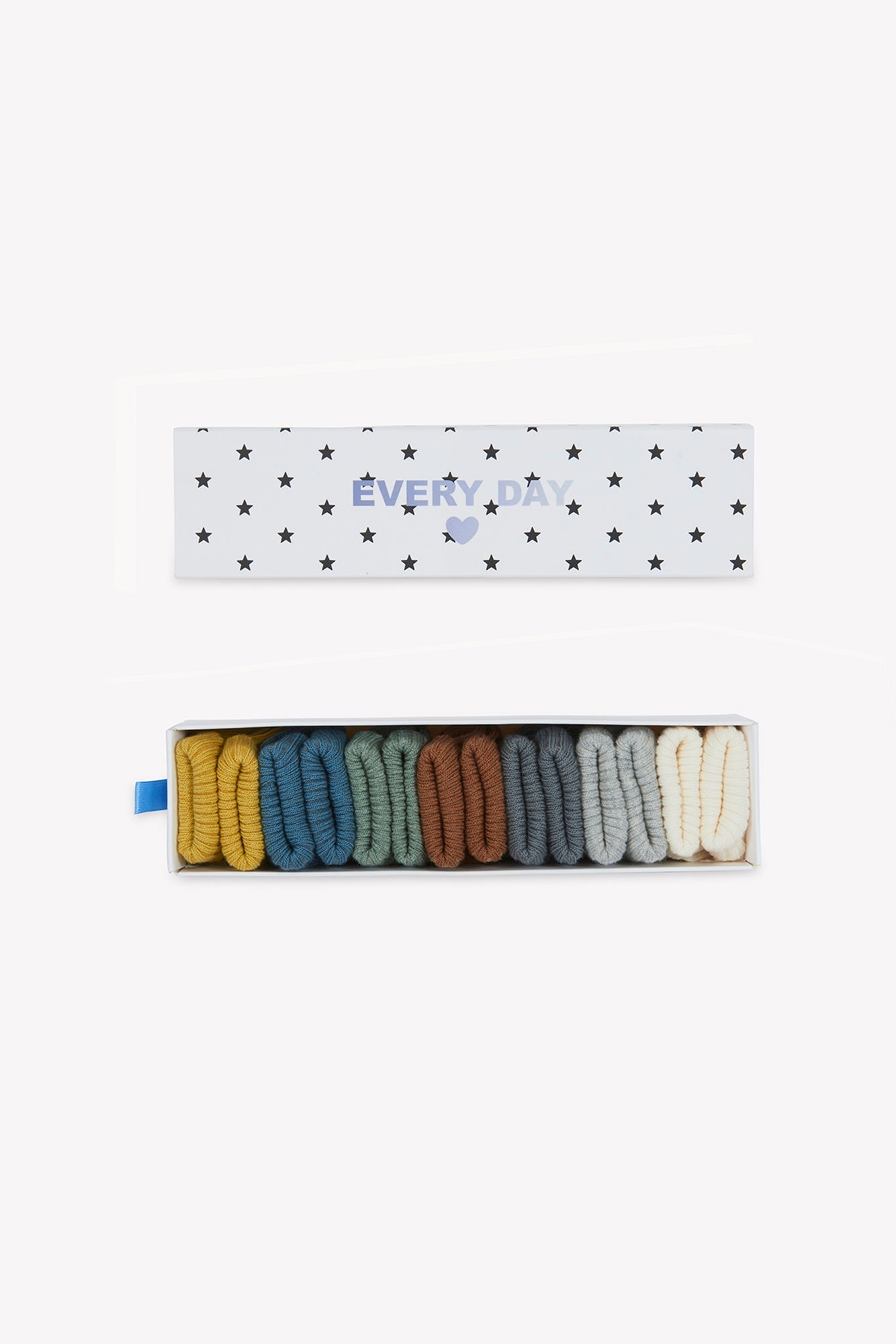 Semainier Chaussettes - Bleu Côte