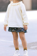 Blouse - Mamour Beige Coton