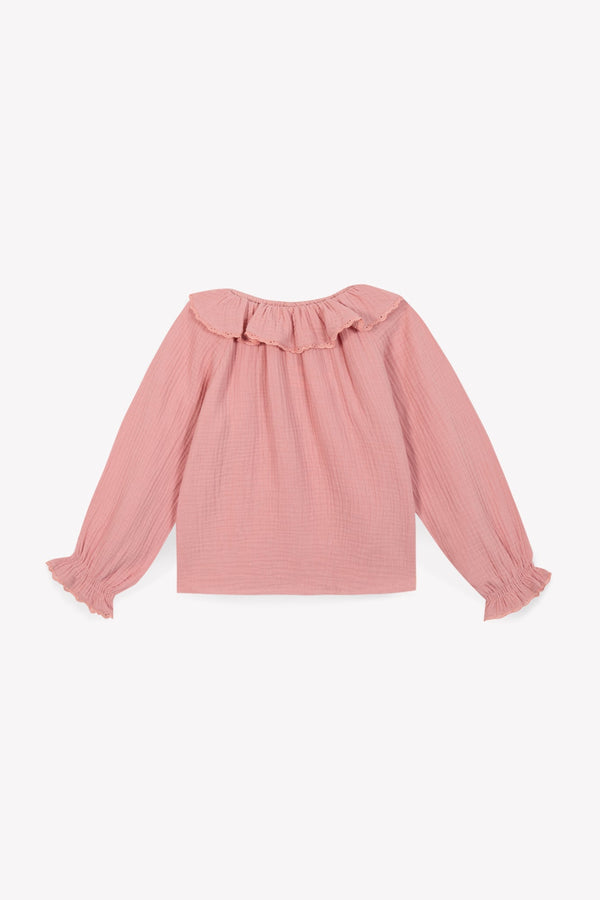 Blouse - Fille En À Volants
