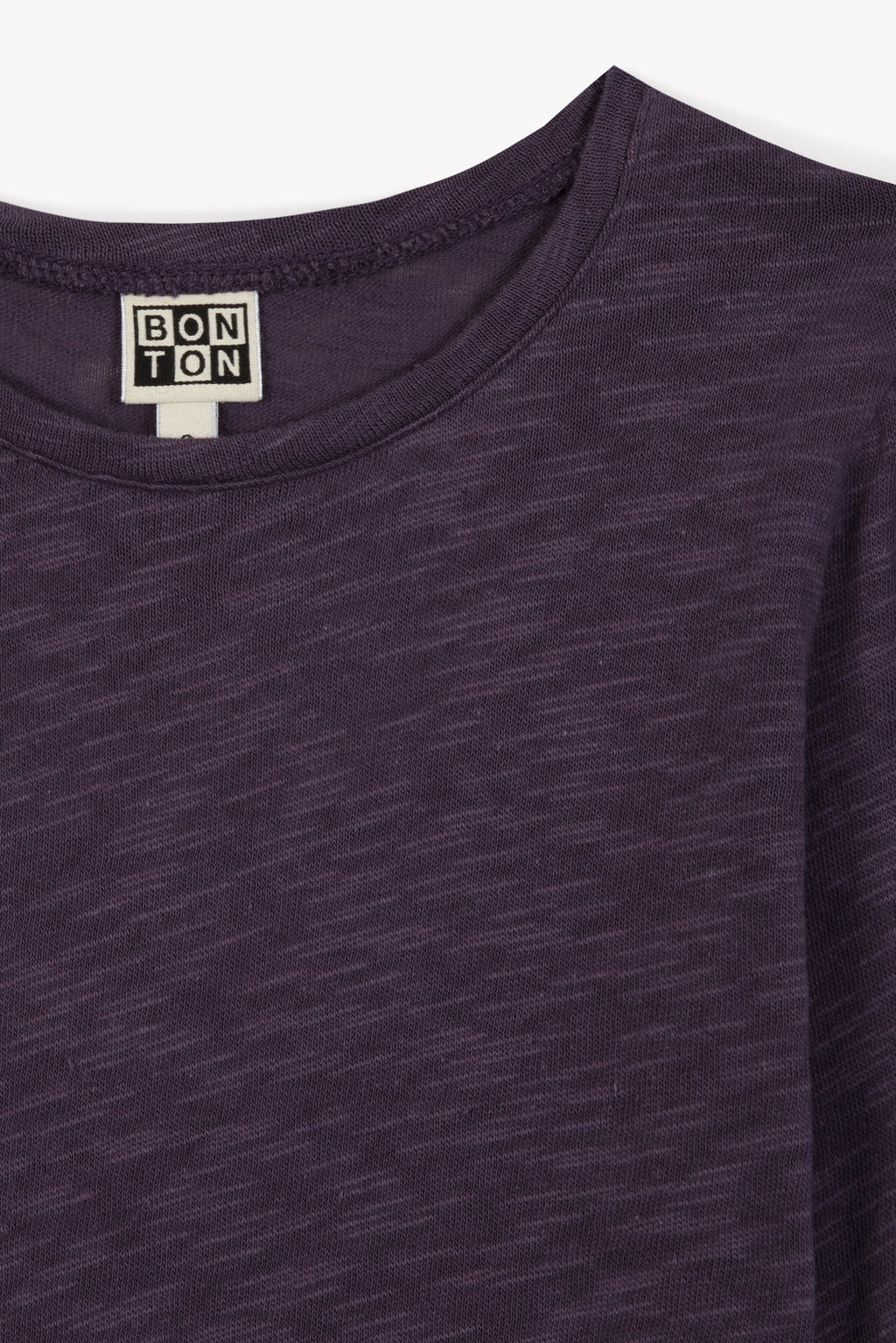 T-Shirt - Uni Manche Longues Fille Purple Rain