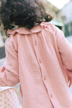 Blouse - Mamour Rose Coton