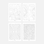Cahier De Coloriages A4