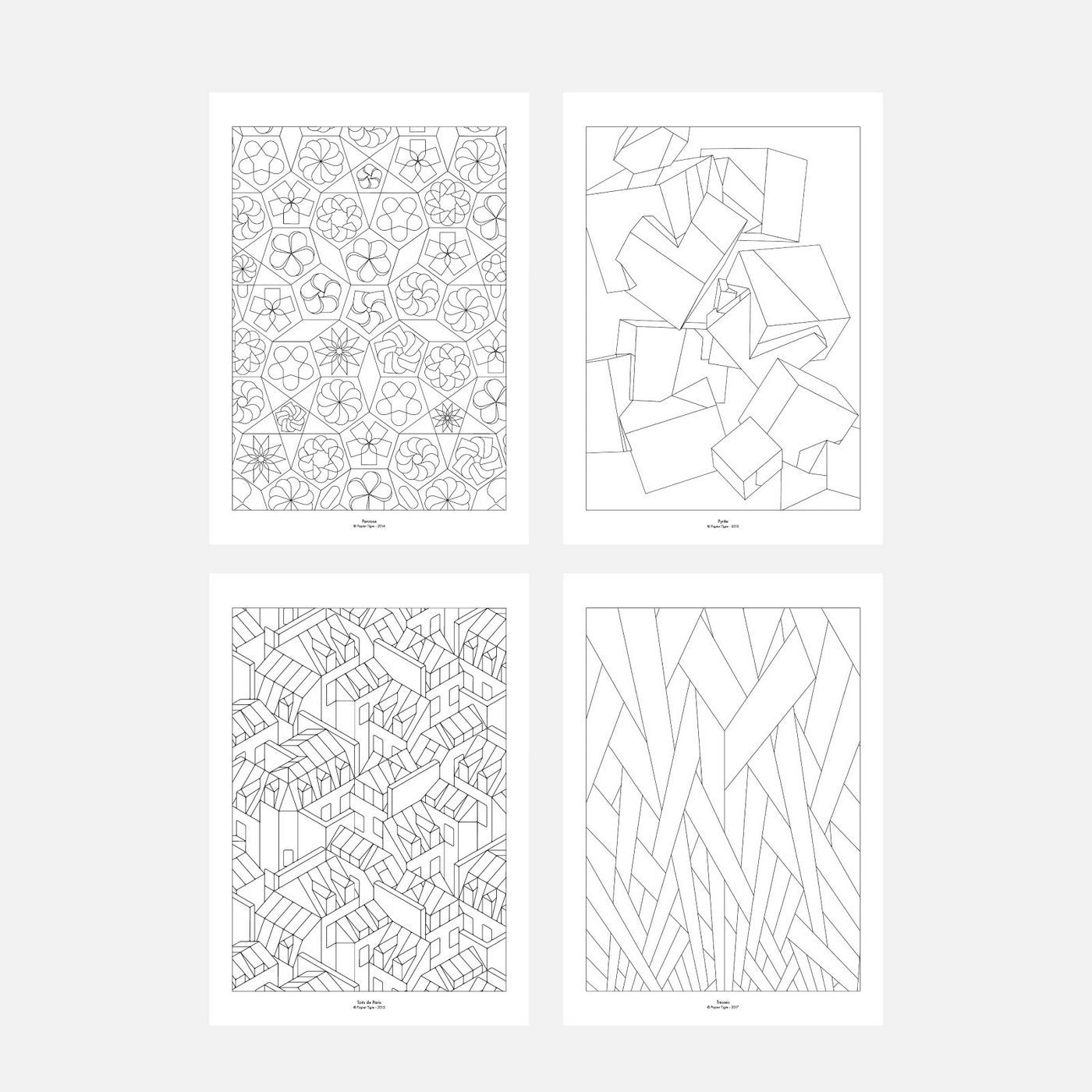 Cahier De Coloriages A4