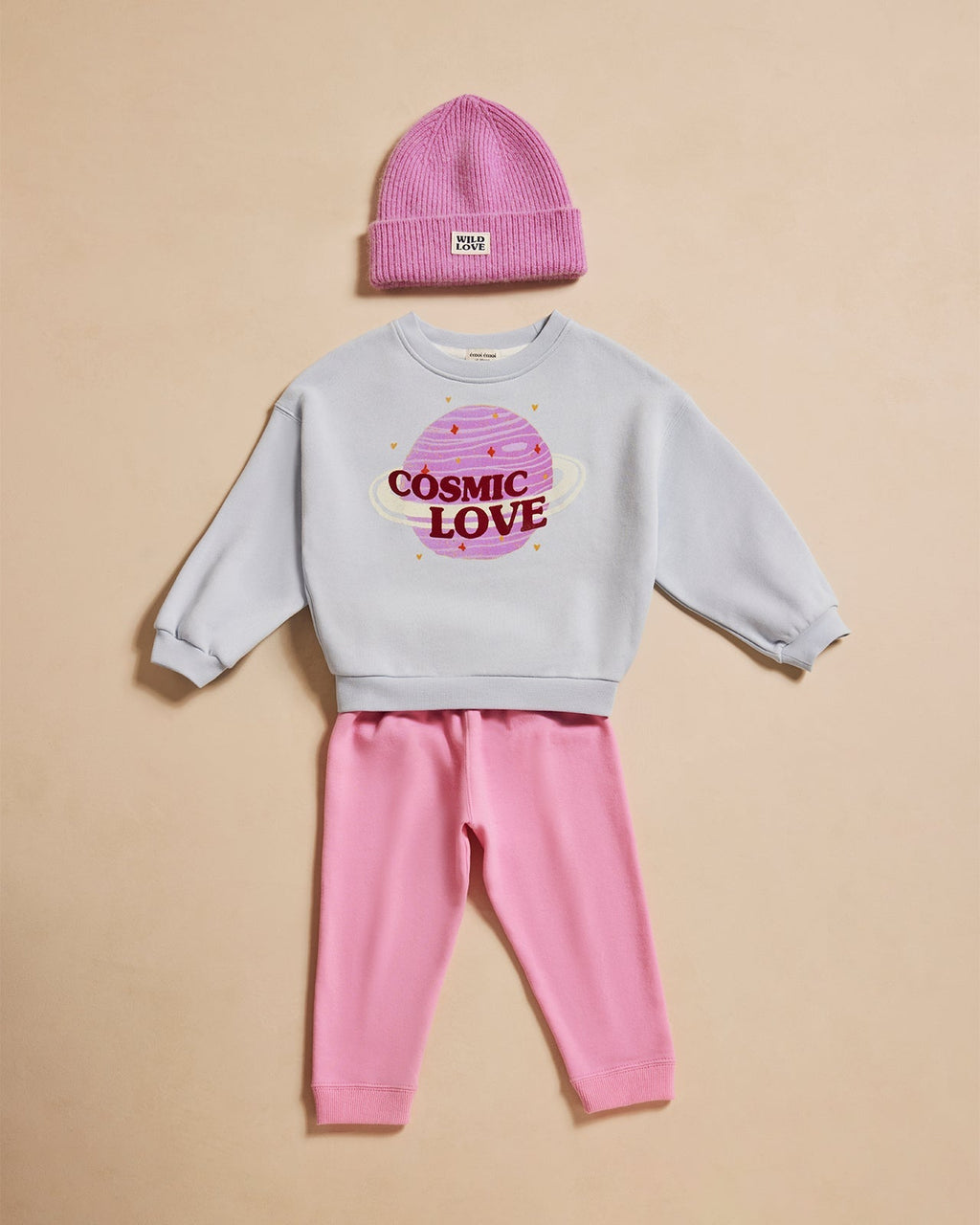 Le Pantalon Pia En Coton Bio - Rose
