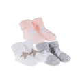 Ensemble De 3 Paires De Chaussettes À Étoiles Blanches/Grises/Rouges