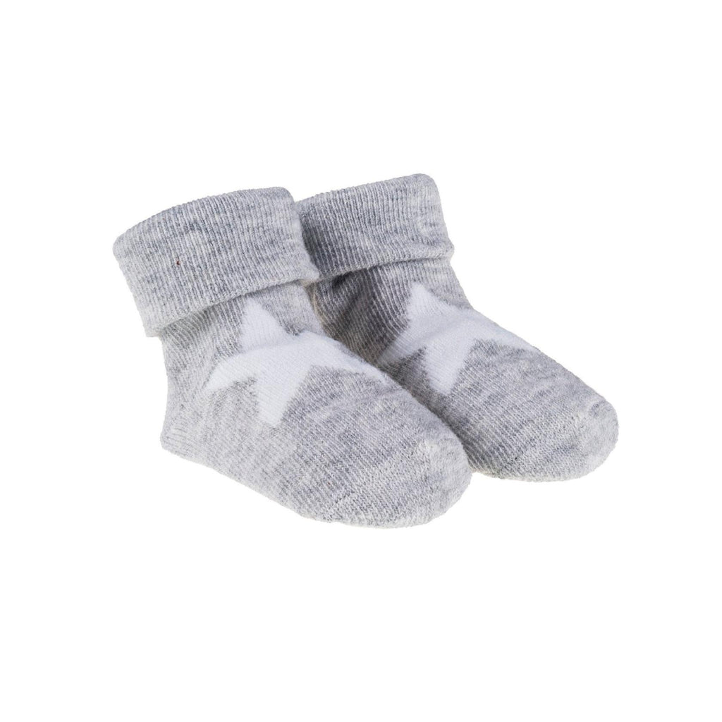 Ensemble De 3 Paires De Chaussettes À Étoiles Blanches/Grises/Rouges