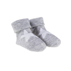 Lot De 3 Paires De Chaussettes À Étoiles Blanches/Grises/Beige