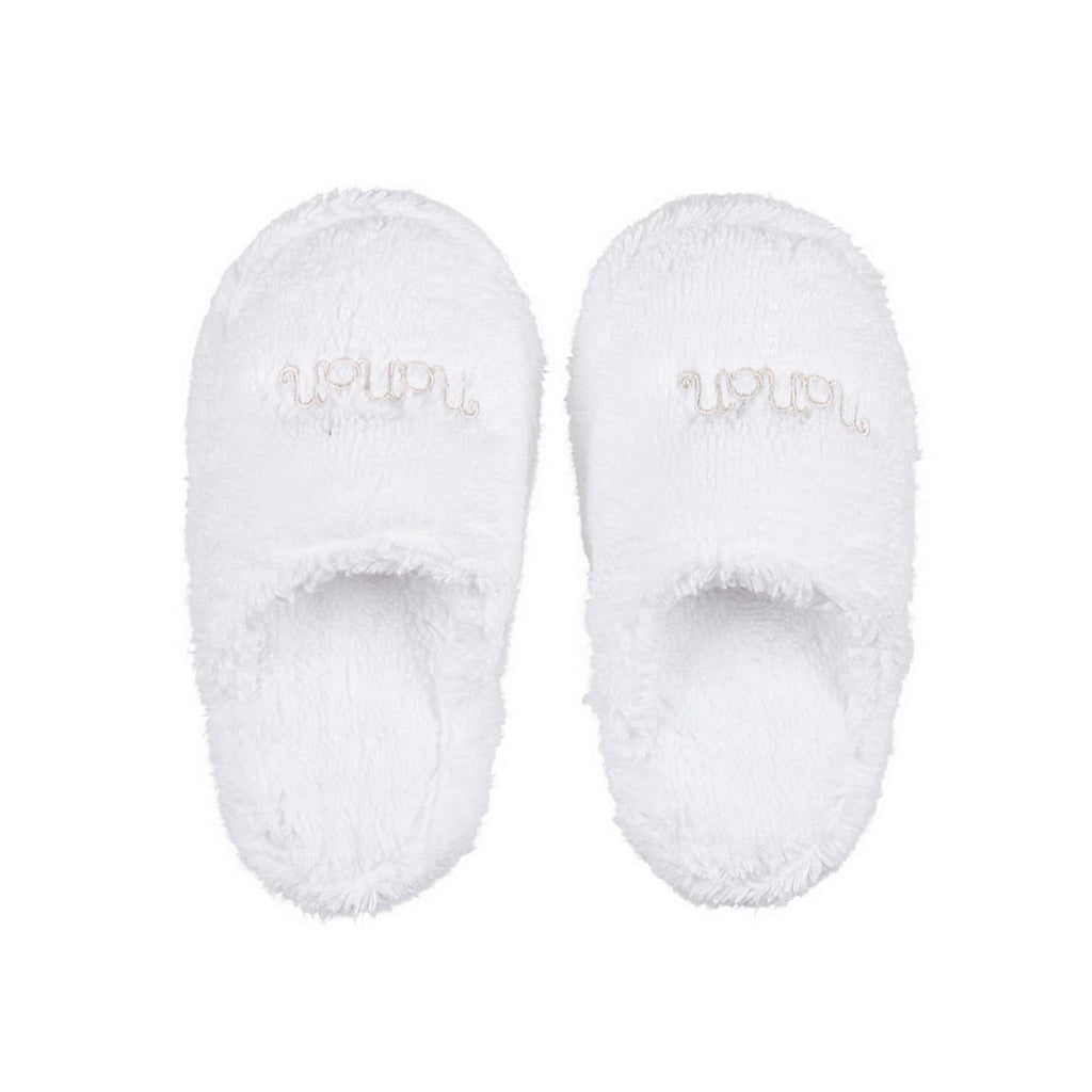 Pantoufles Blanches