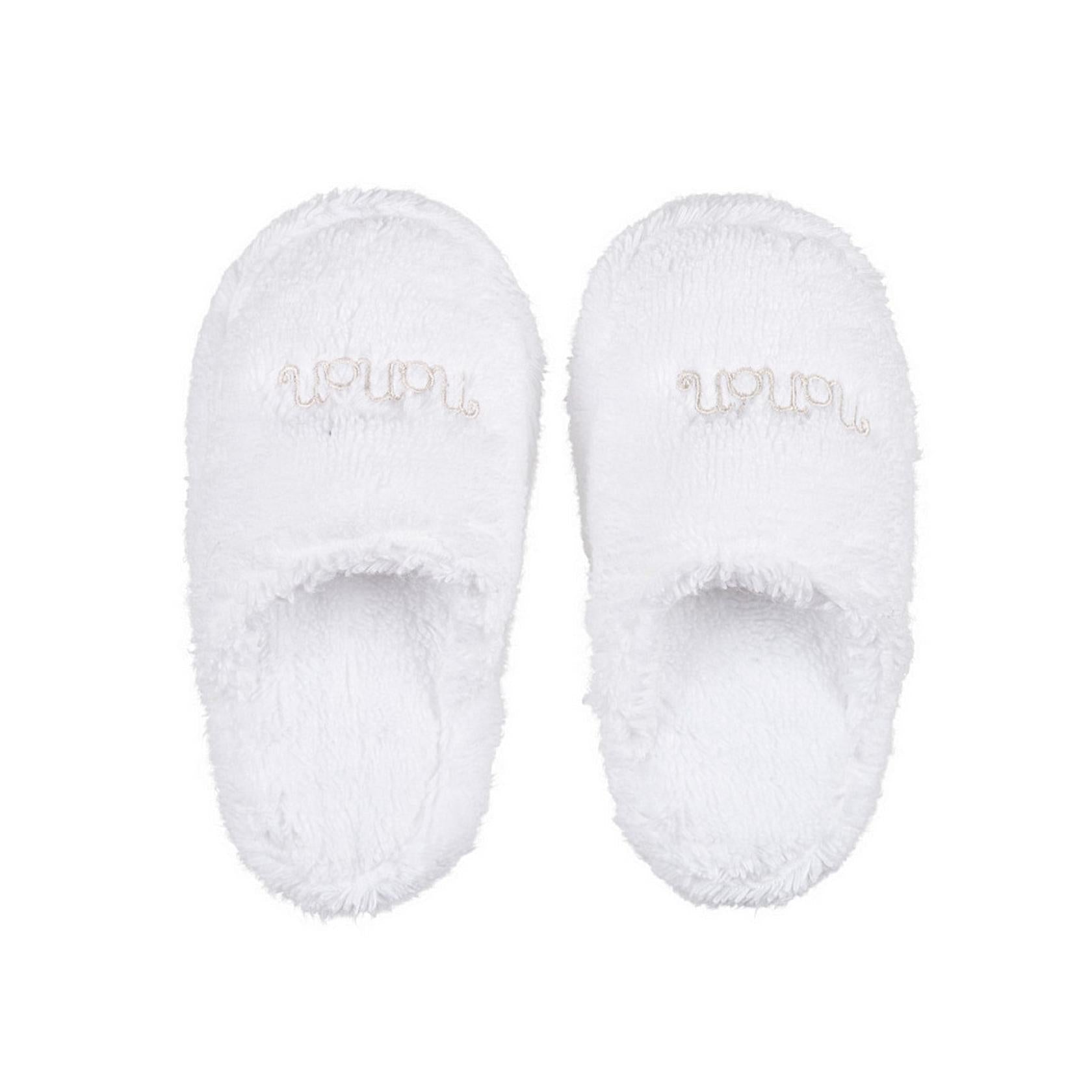 Pantoufles Blanches