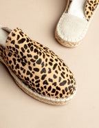 Espadrilles Copenhague - Cuir Leopard - Femme