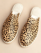 Espadrilles Copenhague - Cuir Leopard - Femme