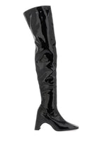 Coperni - Bottes Coperni Stretch Patent Faux Leather Cuissardes Boots