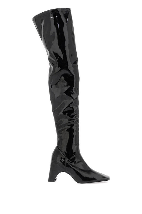 Coperni - Bottes Coperni Stretch Patent Faux Leather Cuissardes Boots