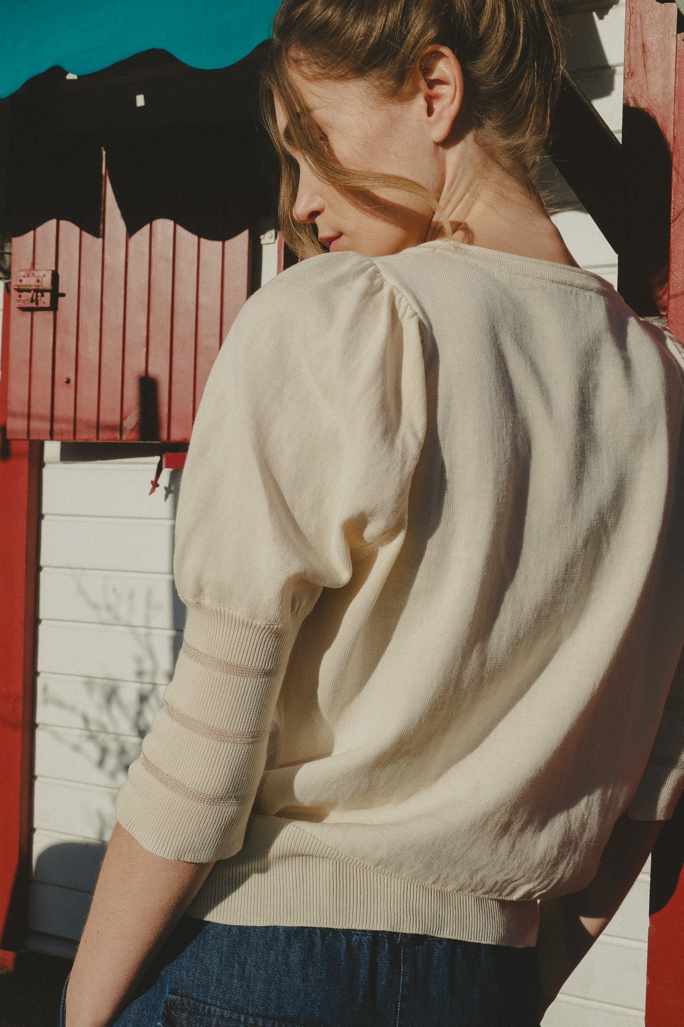 Pull - Coralie - Meringue