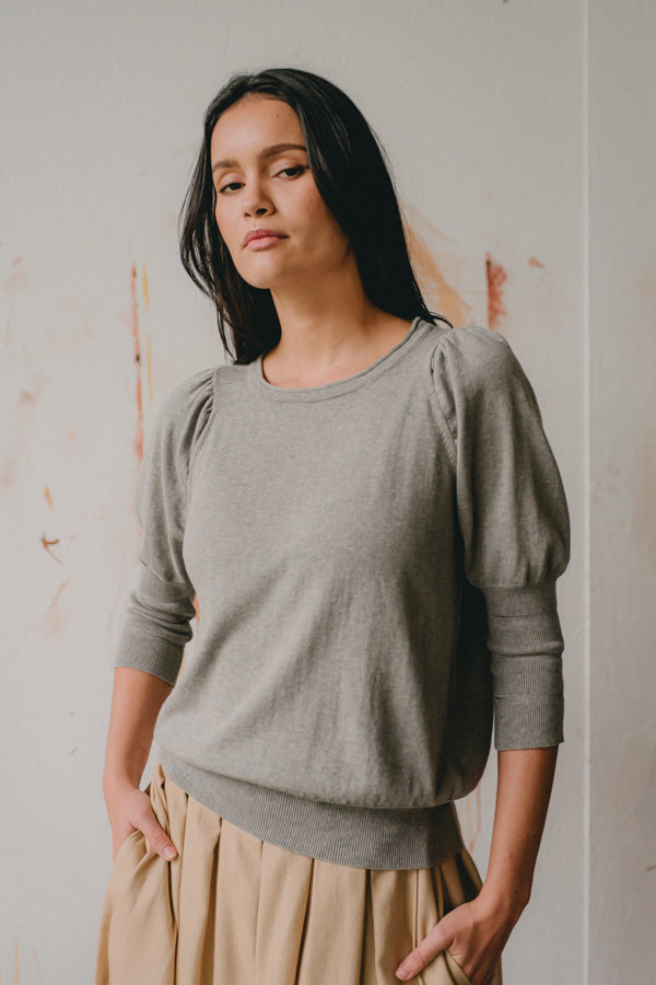 Pull - Coralie - Gris