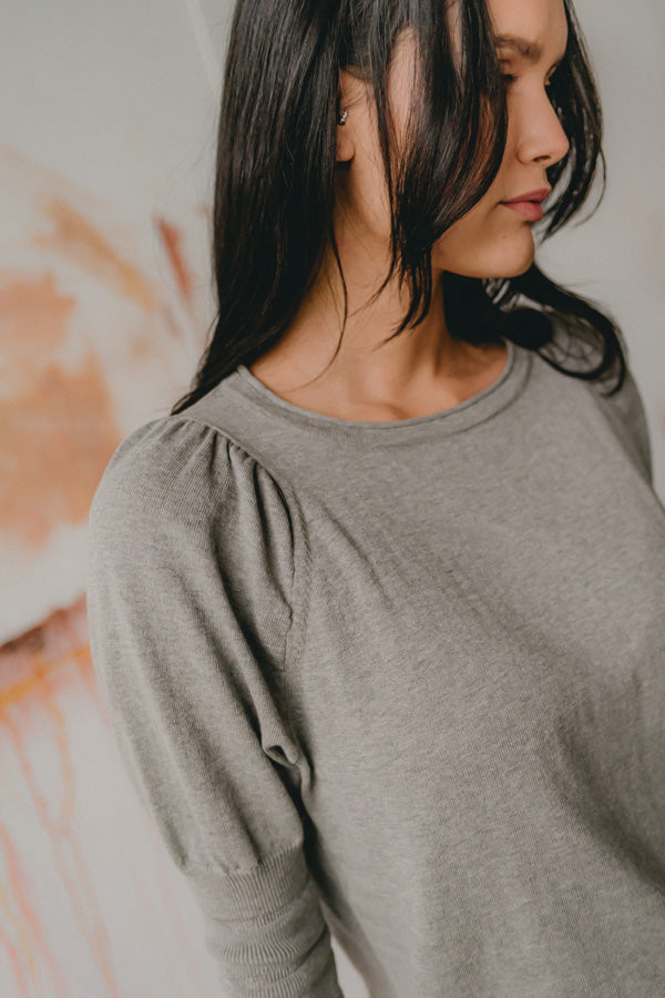 Pull - Coralie - Gris