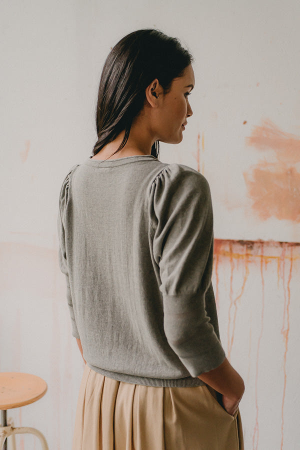 Pull - Coralie - Gris