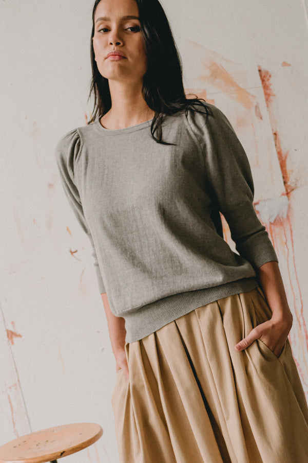 Pull - Coralie - Gris