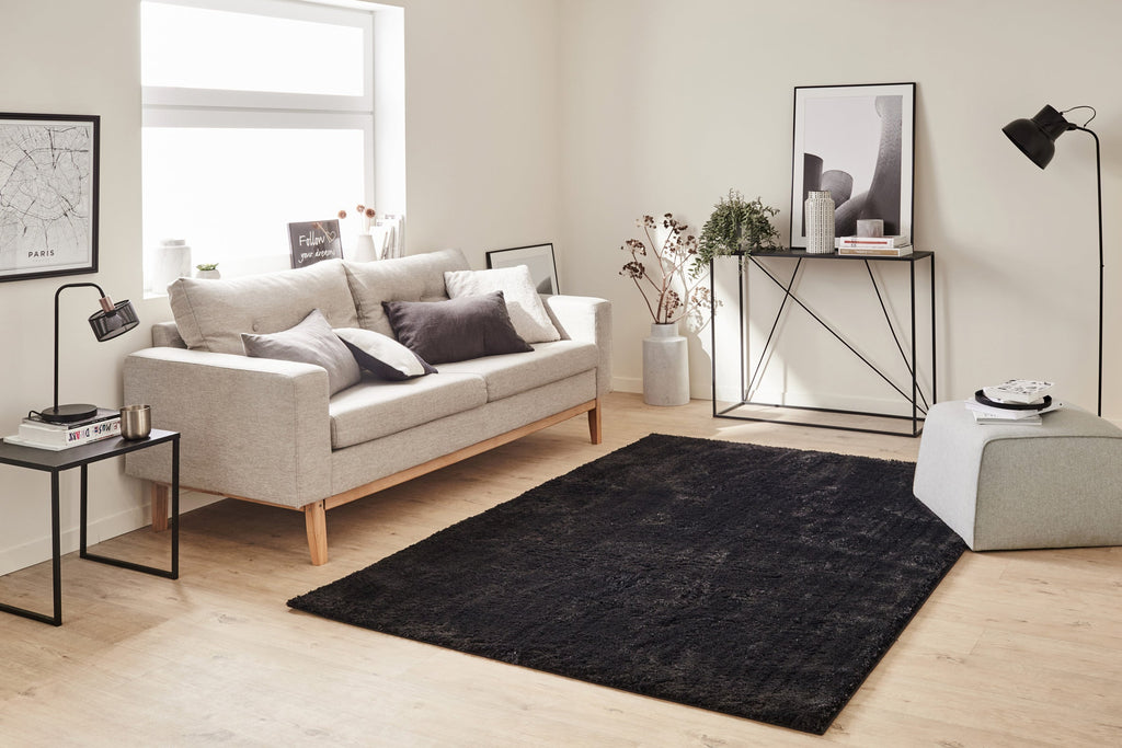 Cosy - Tapis D'Intérieur - Polyester - Noir