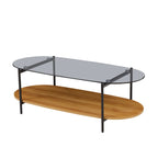 Costa - Table Basse - Effet Chêne