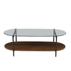 Costa - Table Basse - Effet Noyer