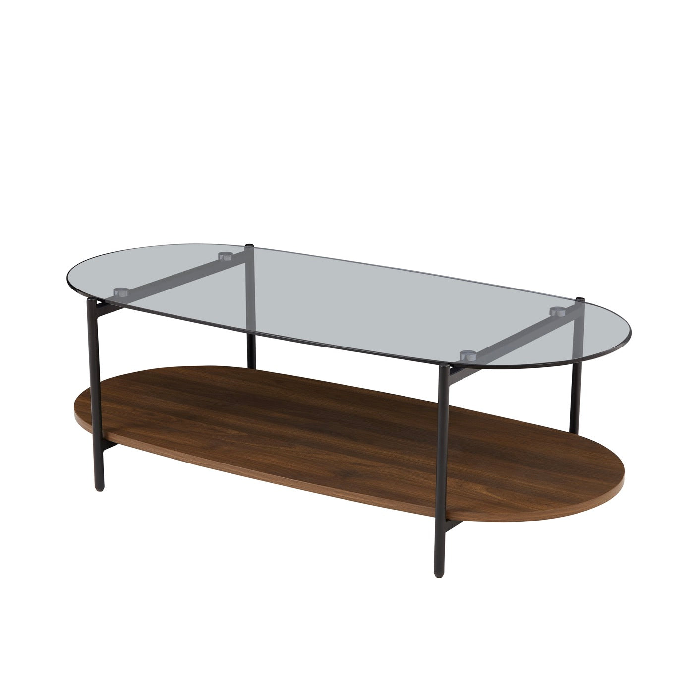 Costa - Table Basse - Effet Noyer