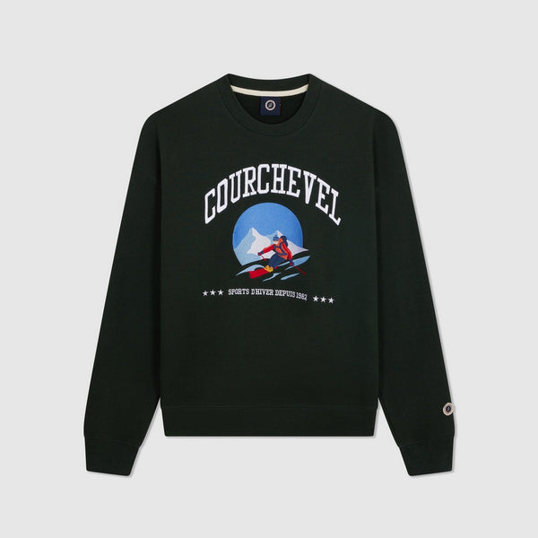 Sweat Courch Crew - Dark Bottle - Mixte