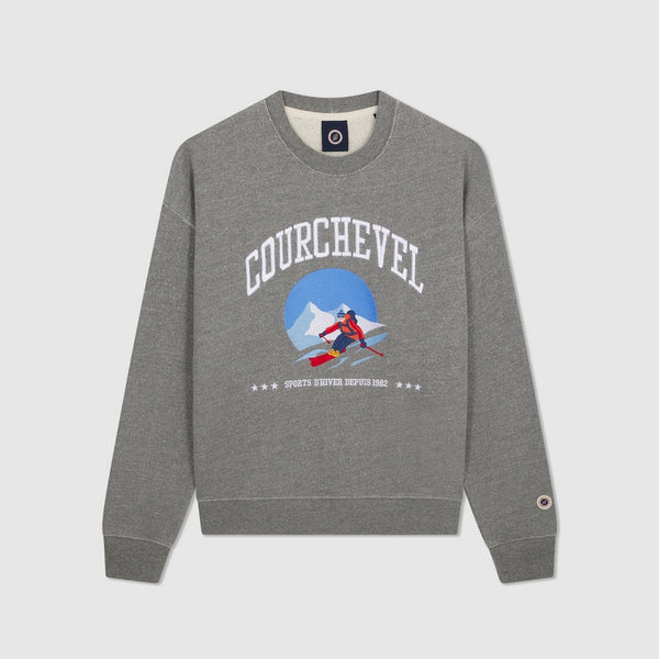 Sweat Courch Crew - Dark Marl - Mixte