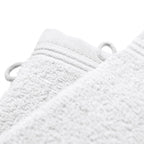 Lot De 2 Gants De Toilette "Spa" - 100% Coton - Neige