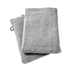 Lot De 2 Gants De Toilette "Spa" - 100% Coton - Perle