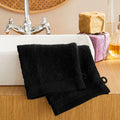 Lot De 2 Gants De Toilette "Spa" - 100% Coton - Truffe