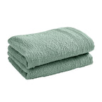 Serviettes Invité "Spa" - 100% Coton - Menthe