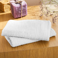 Serviettes Invité "Spa" - 100% Coton - Neige