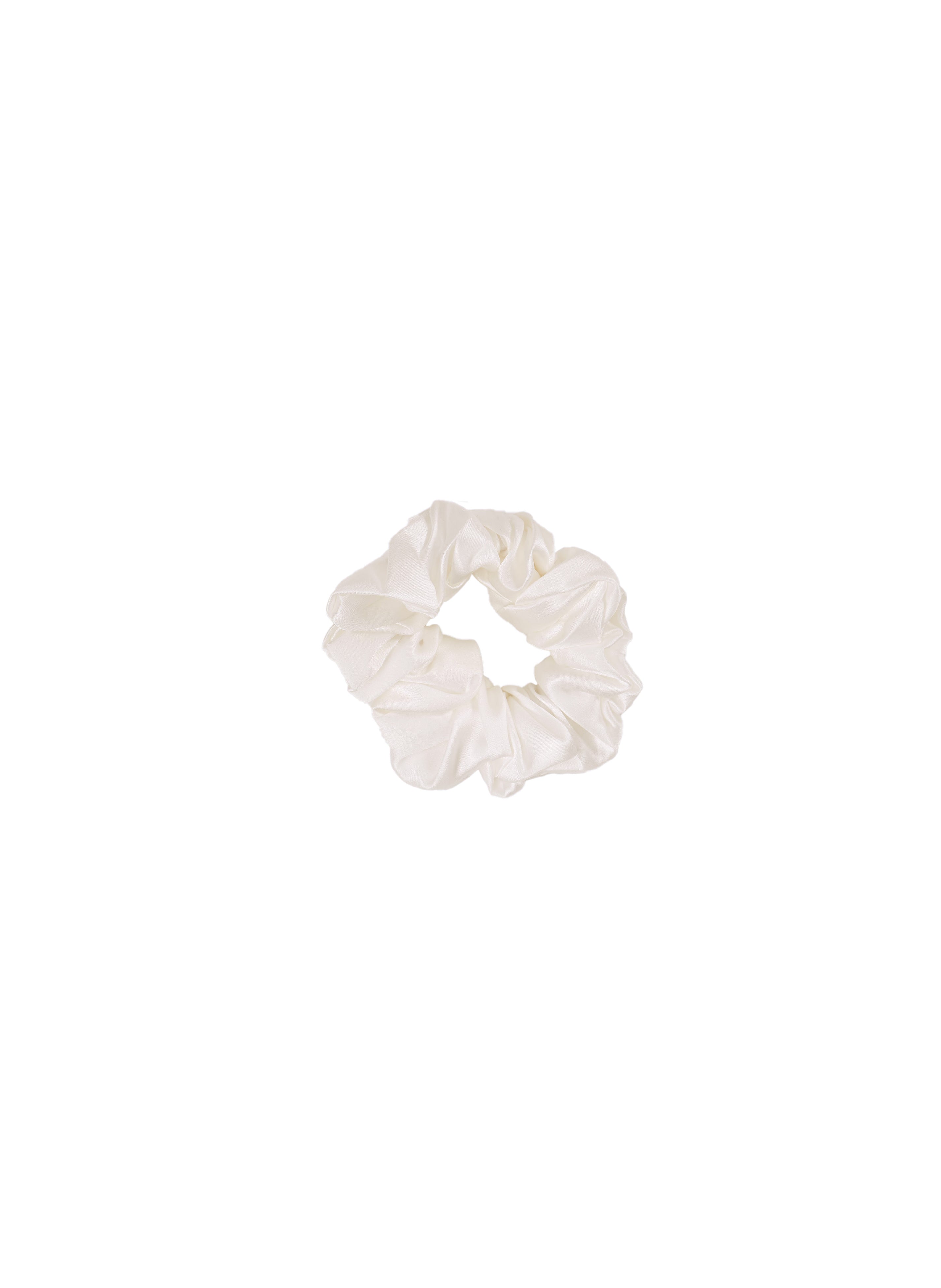 Chouchou 100% Pure Soie De Mûrier - Ivoire