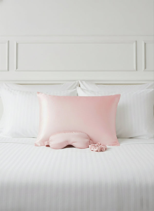 Chouchou 100% Pure Soie De Mûrier - Rose
