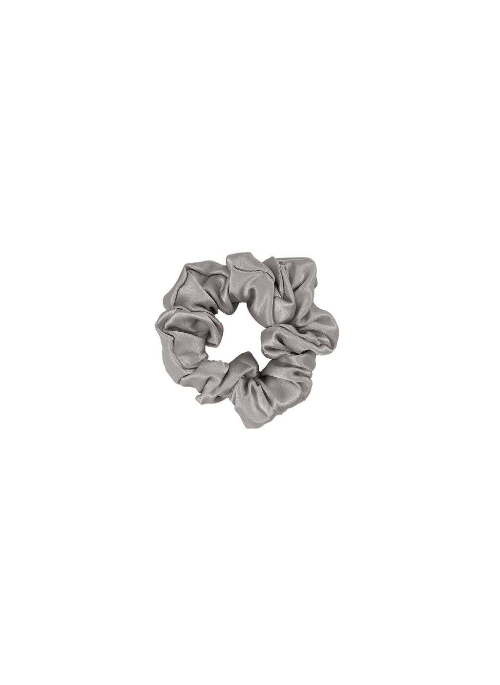 Chouchou 100% Pure Soie De Mûrier - Silver