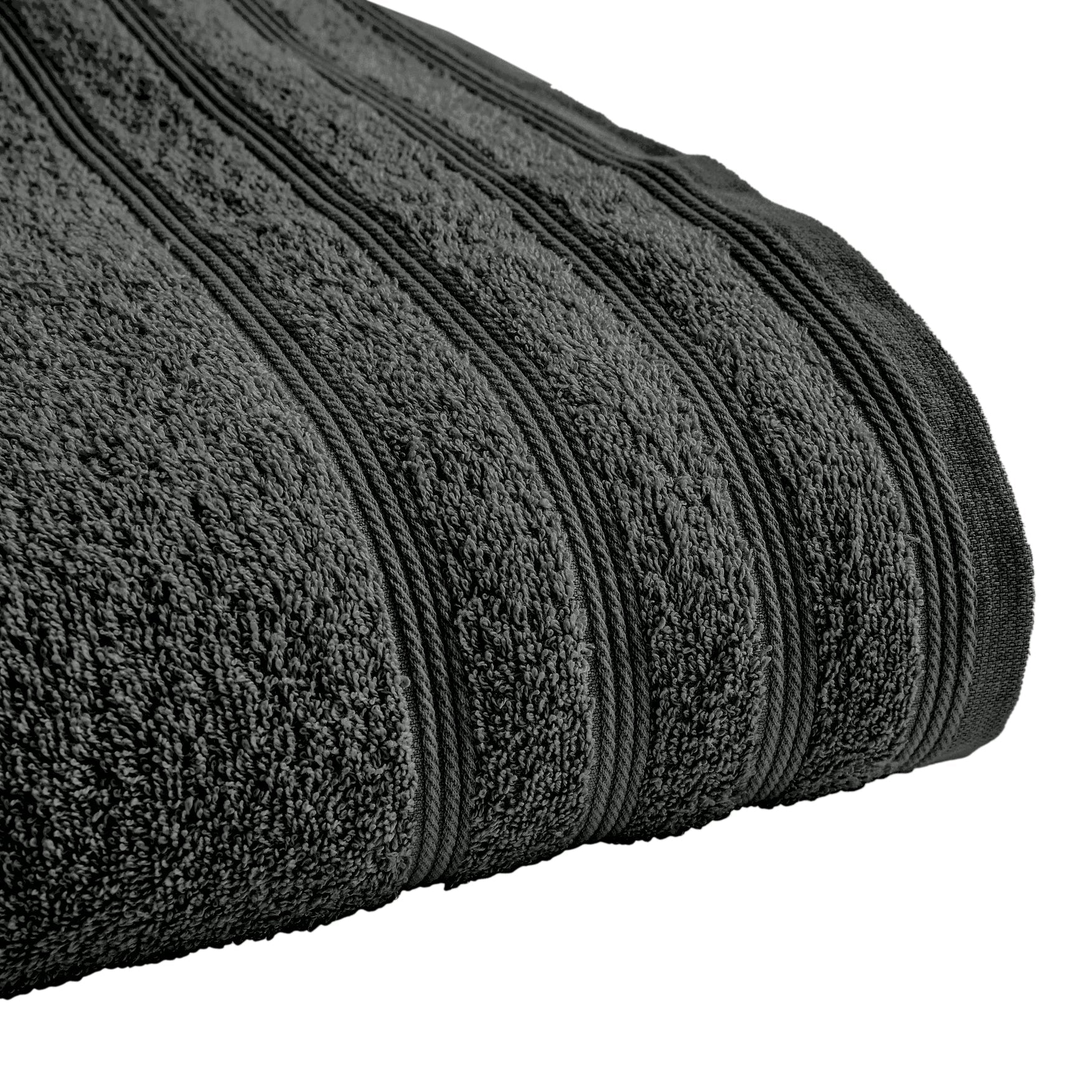 Drap De Bain "Spa" - 100% Coton - Ardoise