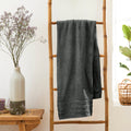 Drap De Bain "Spa" - 100% Coton - Ardoise