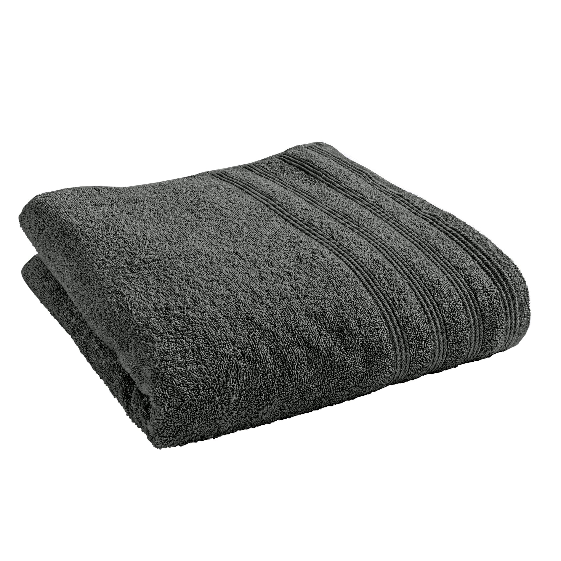 Drap De Douche "Spa" - 100% Coton - Ardoise