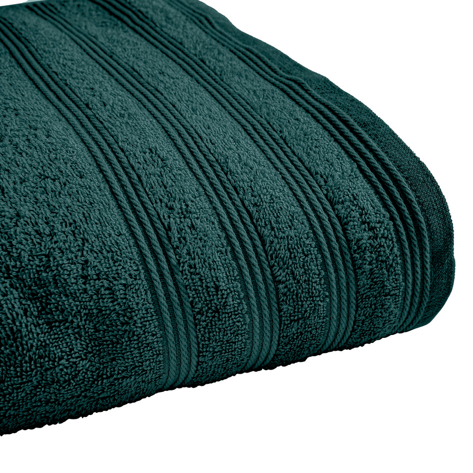 Drap De Douche "Spa" - 100% Coton - Emeraude