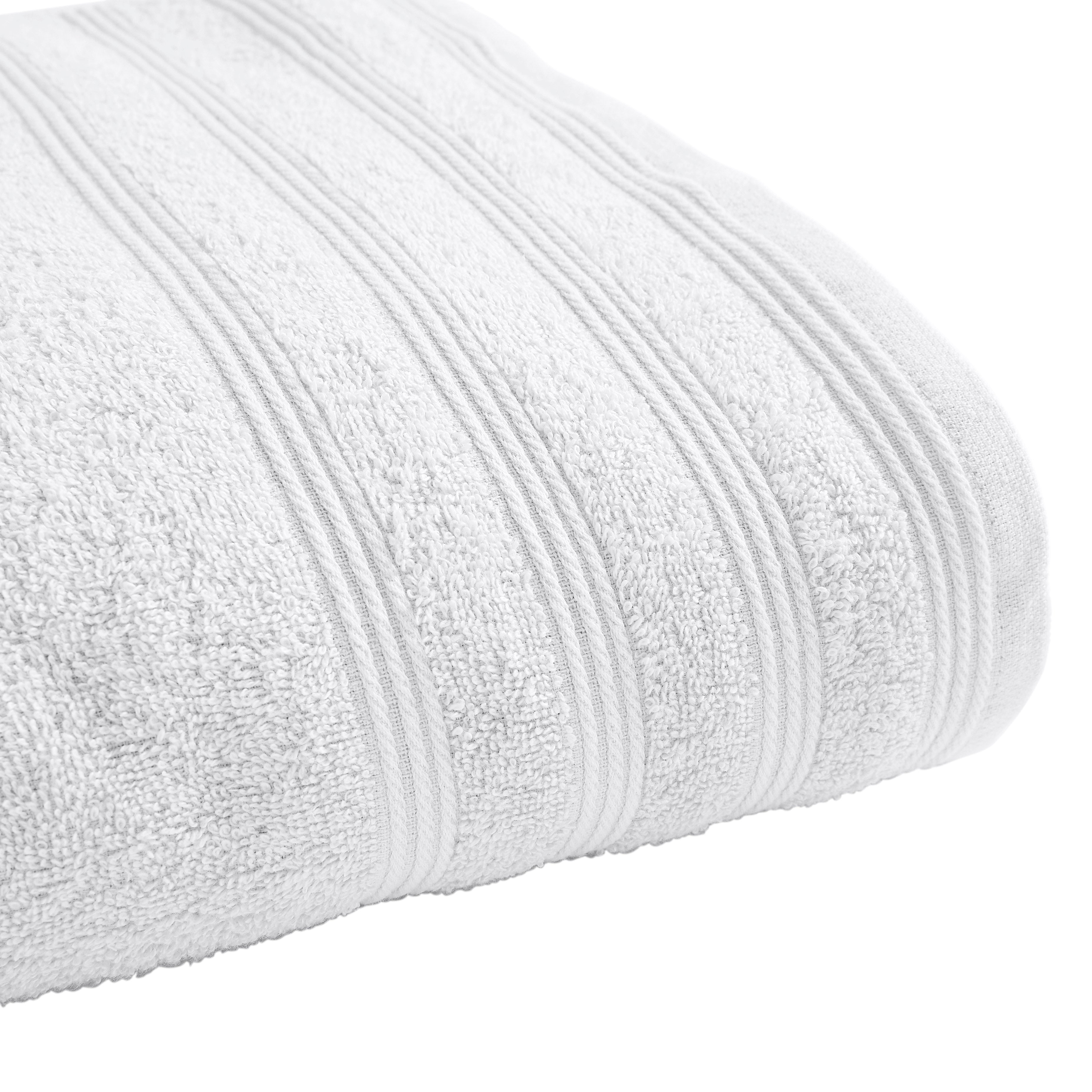 Drap De Douche "Spa" - 100% Coton - Neige