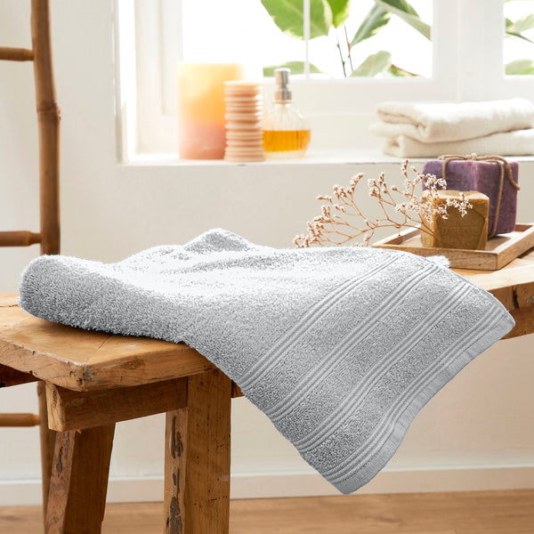 Drap De Douche "Spa" - 100% Coton - Perle
